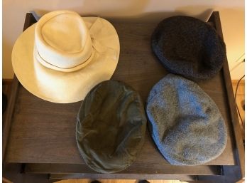 Collection Of Soft Brimmed And Flat Caps