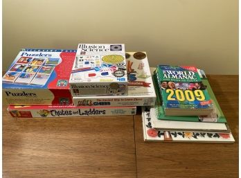 Bundle Of Children's Games And Miscellaneous Books