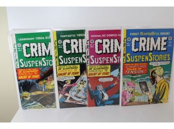 EC Comics Crime Suspen Stories Excellent Quality #1 - #3 - #4 - #5 Reprints
