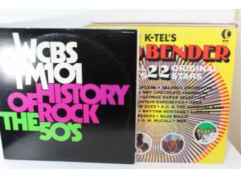 LP Best Of K-tel -Super Hits-Rare Gems Rockin Sixties Collections Group - 60s -70s - 11 Albums 13 Records