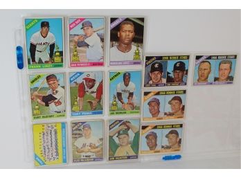 1966 Topps Baseball Some Great Rookie Cards But ... 13 Cards