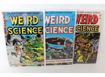 EC Comics Reprints  Weird Science Double Issues #1, #2, #4 (3)