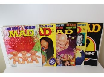 5 Great MAD Magazines 1993 Good Condition