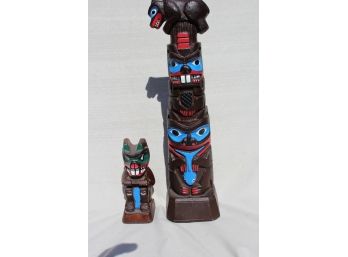 Made In Alaska Totems - 2 Pieces