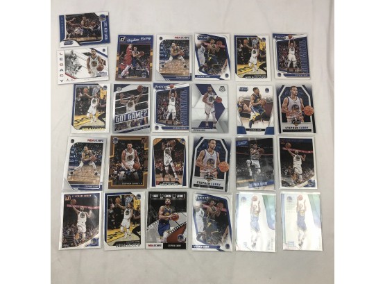 Stephen Curry #30 Golden State Warriors Mixed Card Lot, 25 Pieces