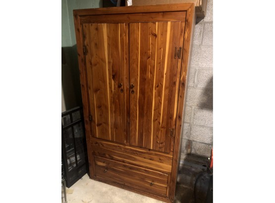 Vintage Cedar Cabinet