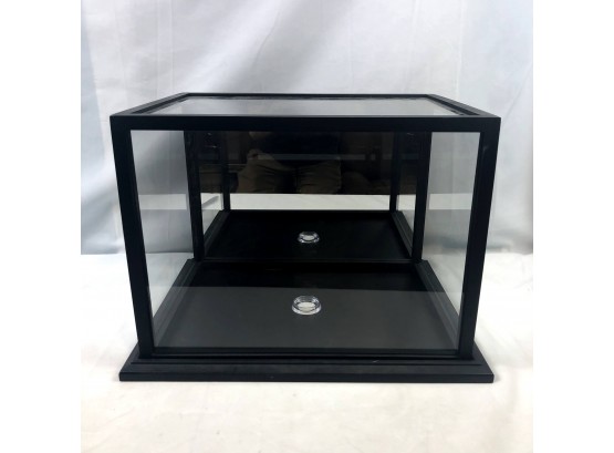 Collectibles Glass Display Case W/ Mirror, Large LOT A