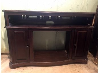 TV Stand Cabinet / Entertainment Center W/ Space For Heater