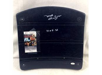 Mel Renfro Cowboys #20, HOF '96, Original Cowboys Stadium Autographed Seat Back, JSA COA