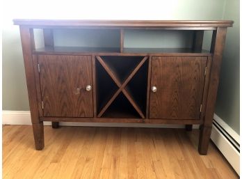 Dining Room Sideboard / Buffet With Built In Wine Cubby And Cabinets