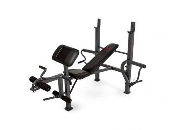 Marcy Diamond Elite Home Gym Bench And Accessories