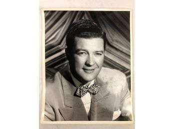 Vintage Dennis Morgan Personalized Autographed Photo