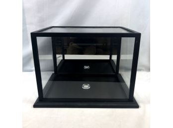 Collectibles Glass Display Case W/ Mirror, Large LOT B