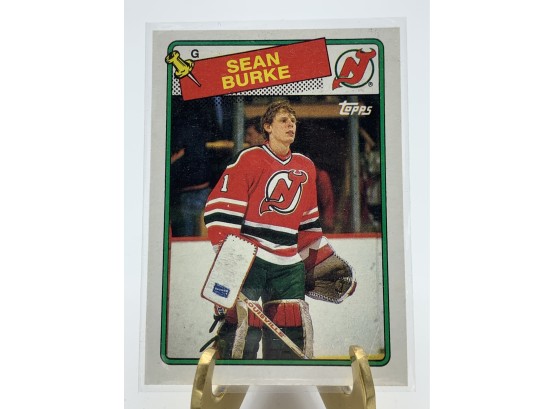 Vintage Collectible Card Topps Sean Burke Rookie
