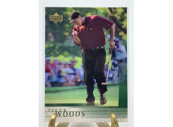 Vintage Collectible Card 2001 Upper Deck Tiger Woods Rookie