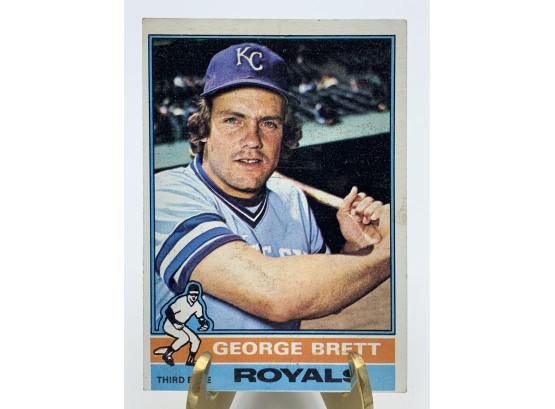 Vintage Collectible Card 1976 George Brett