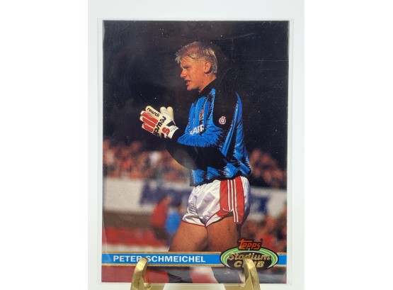 Vintage Collectible Card 1992 Stadium Club Soccer Peter Scmeichel