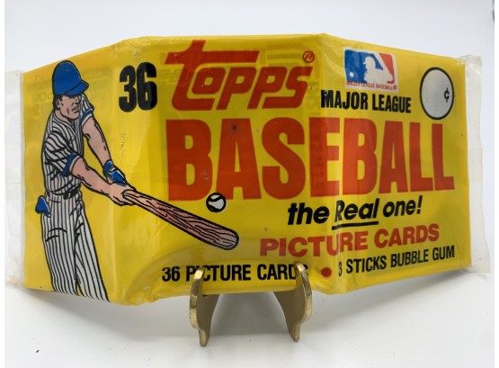 Vintage Collectible Card 1982 Topps Rack Pack
