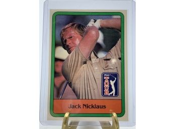 Vintage Collectible Card Donruss Jack Nicklaus Golf