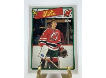 Vintage Collectible Card Topps Sean Burke Rookie