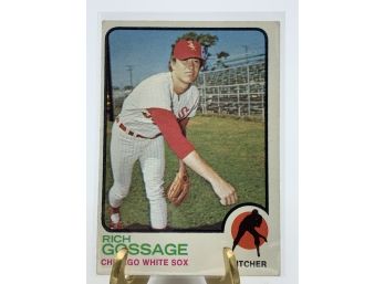 Vintage Collectible Card 1973 Topps Rich Goose Gossage Rookie