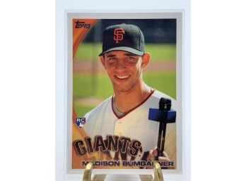 Vintage Collectible Card Topps 2010 Madison Bumgarner Rookie