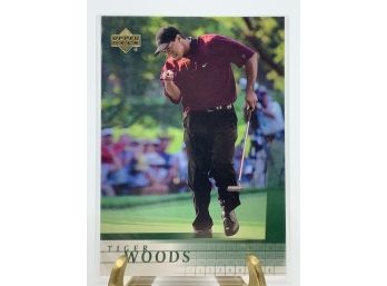 Vintage Collectible Card 2001 Upper Deck Tiger Woods Rookie