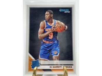 Vintage Collectible Card Panini Donruss RJ Barrett Rated Rookie
