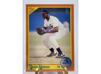 Vintage Collectible Card 1990 Score Traded Frank Thomas Rookie