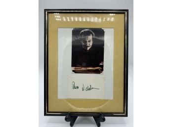 Vintage Collectible Joker Jack Nicholson Cut Autograph