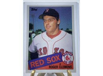 Vintage Collectible Card Topps 181 Roger Clemens