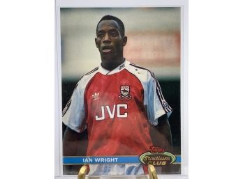 Vintage Collectible Card Topps 1992 Stadium Club Soccer Ian Wright