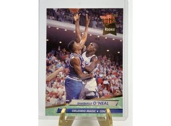 Vintage Collectible Card Fleer Ultra Rookie Shaquille Oneal 328