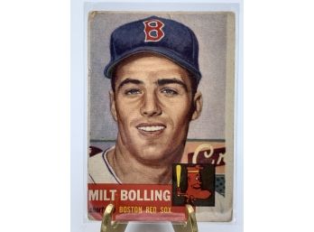 Vintage Collectible Card 1953 Topps Milt Bolling