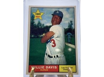 Vintage Collectible Card Topps 506 Willie Davis