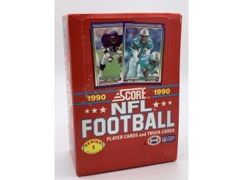 Vintage Collectible Card 1990 Score NFL Football Carda
