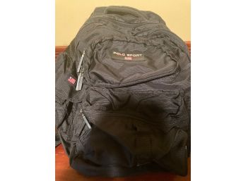 Ralph Lauren Polo Black Backpack