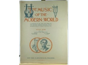 1895 - 27 Part Music Of The Modern World Rare Folio Size Books - Illustrated