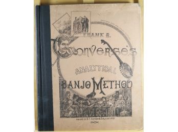 Frank Converse's Analytical Banjo Method (Revised And Enlarged Edition) 1887, Diagrams, Muic, Chords, Banjo G