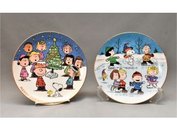 Limited Edition Danbury Mint Peanuts Magical Moments Collector Plates #3