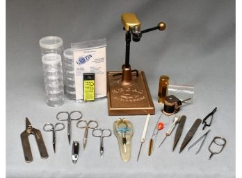Regal Fly Tying Vise And Tools