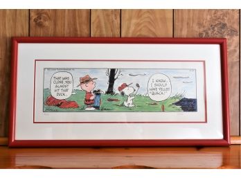 United Feature Syndicate Inc Limited Edition Lithograph 'Quack'