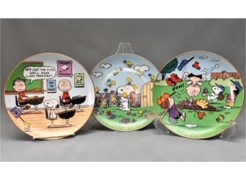 Limited Edition Danbury Mint Peanuts Magical Moments Collector Plates