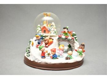 The Ultimate Peanuts Snow Globe With Music And Lights