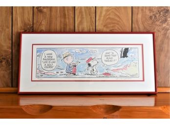 United Feature Syndicate Inc Limited Edition Lithograph 'Life Is Like A Golf Course'