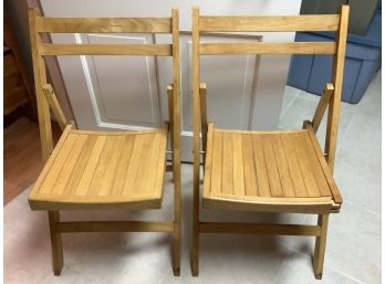 164, Four Wood Chairs