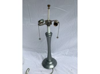 104, Stickley Silver Lamp