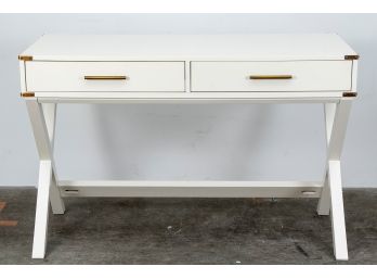 Modern Campaign-Style Writing Desk