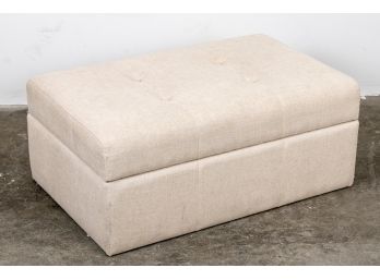 Tufted Ottoman With Storage