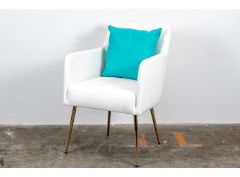 Inspired Home 'Capelli' Contemporary Upholstered Side Chair